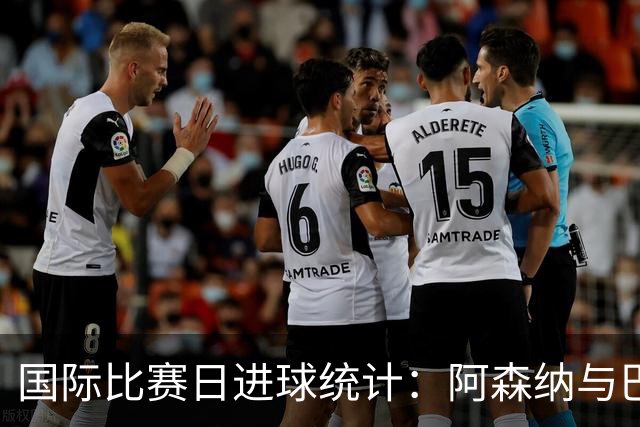 国际比赛日进球统计：阿森纳与巴萨领跑，拜仁紧随其后